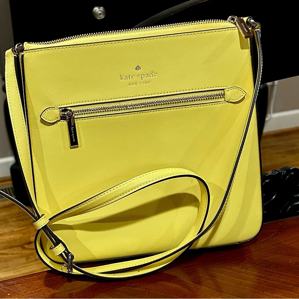 Kate Spade Vibrant Yellow Crossbody Bag